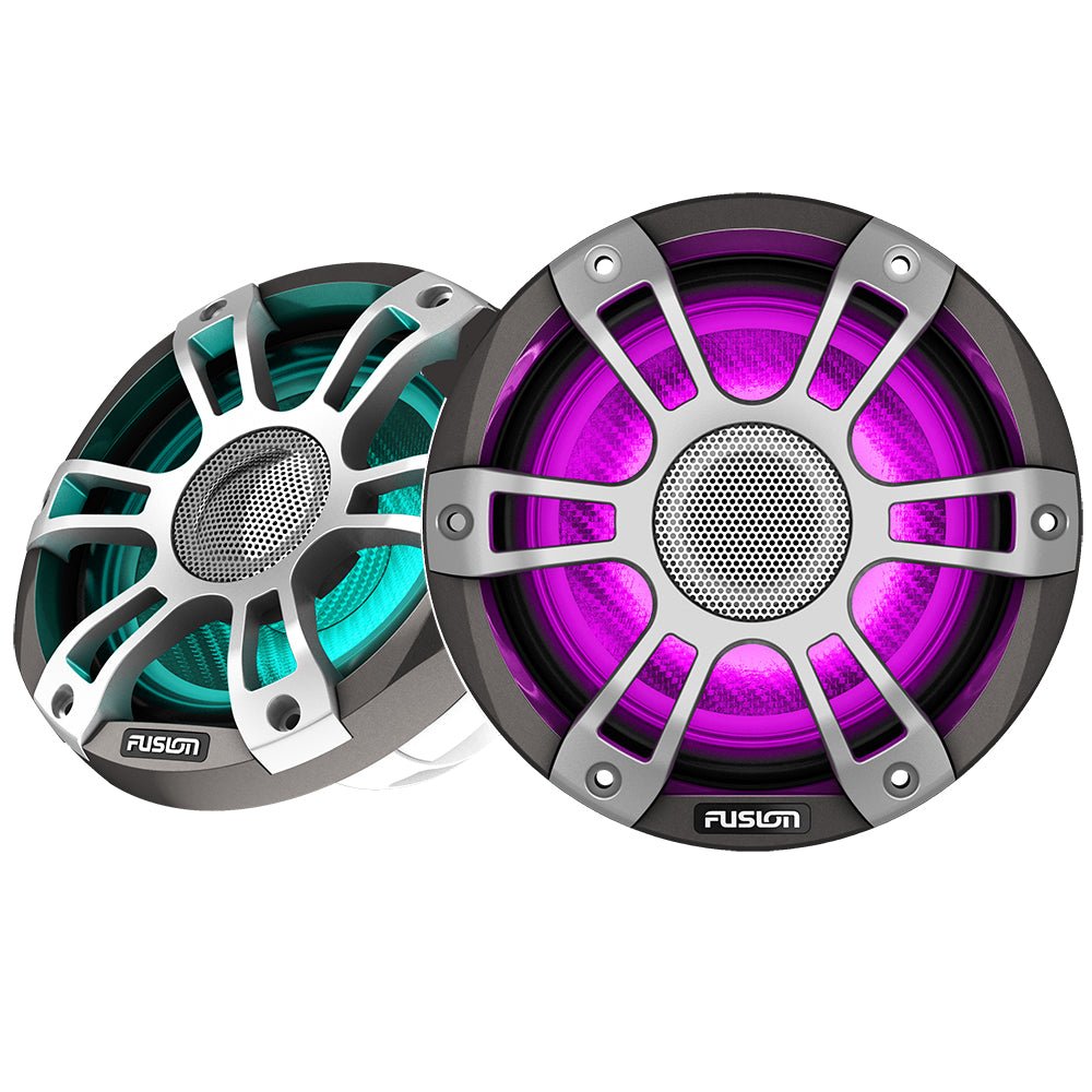 Fusion Signature Series 3i 7.7" CRGBW Sports Speakers - Grey [010-02772-11] - Houseboatparts.com