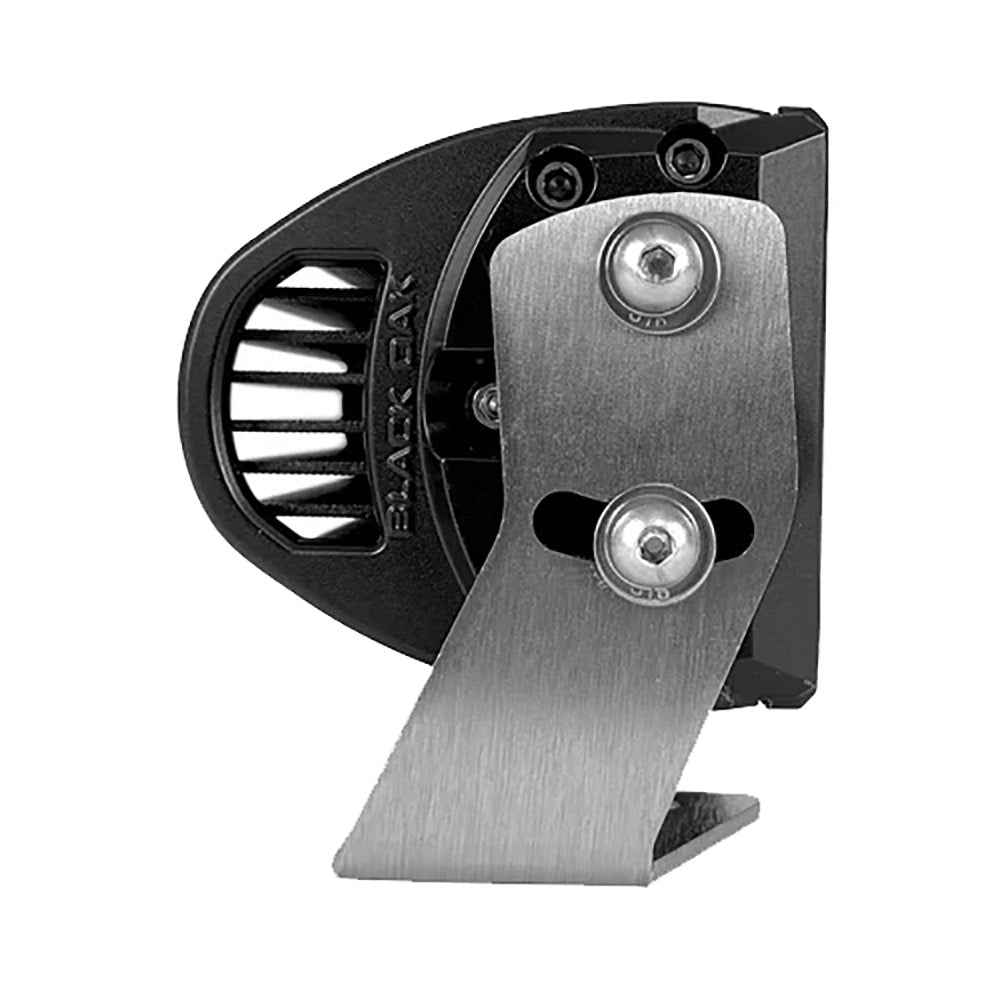 Black Oak Pro Series 3.0 Double Row 4" LED Light Bar - Flood Optics - Black Housing [4F - D5OS] - Houseboatparts.com
