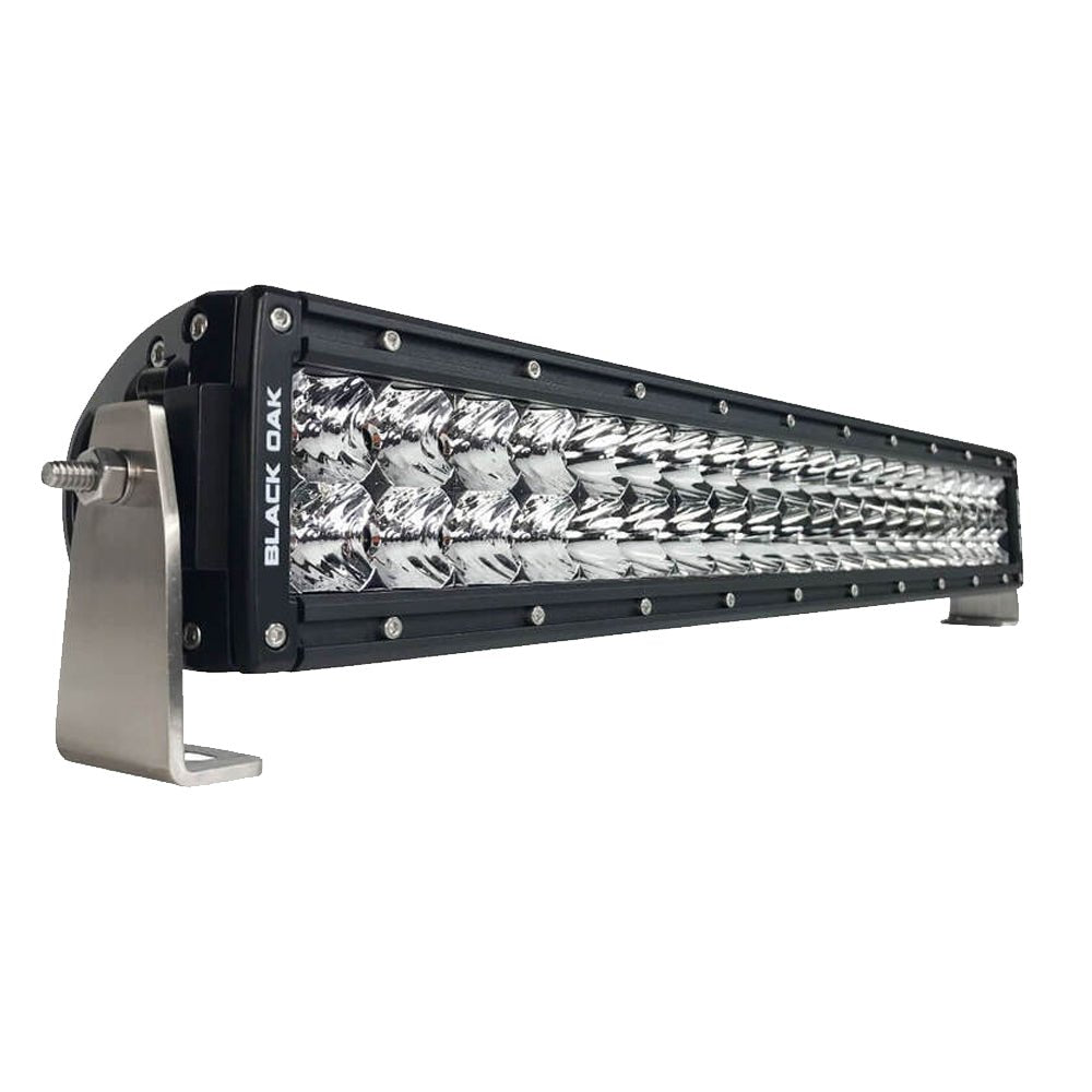 Black Oak Pro Series Double Row Combo 20" Light Bar - Black [20C-D5OS] - Houseboatparts.com