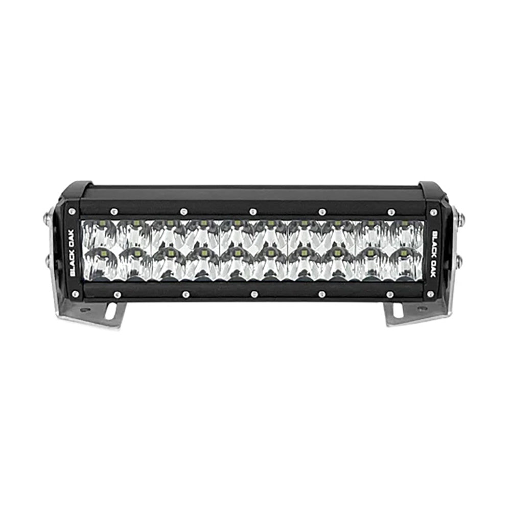 Black Oak Pro Series 3.0 Double Row 10" LED Light Bar - Combo Optics - Black Housing [10C - D5OS] - Houseboatparts.com