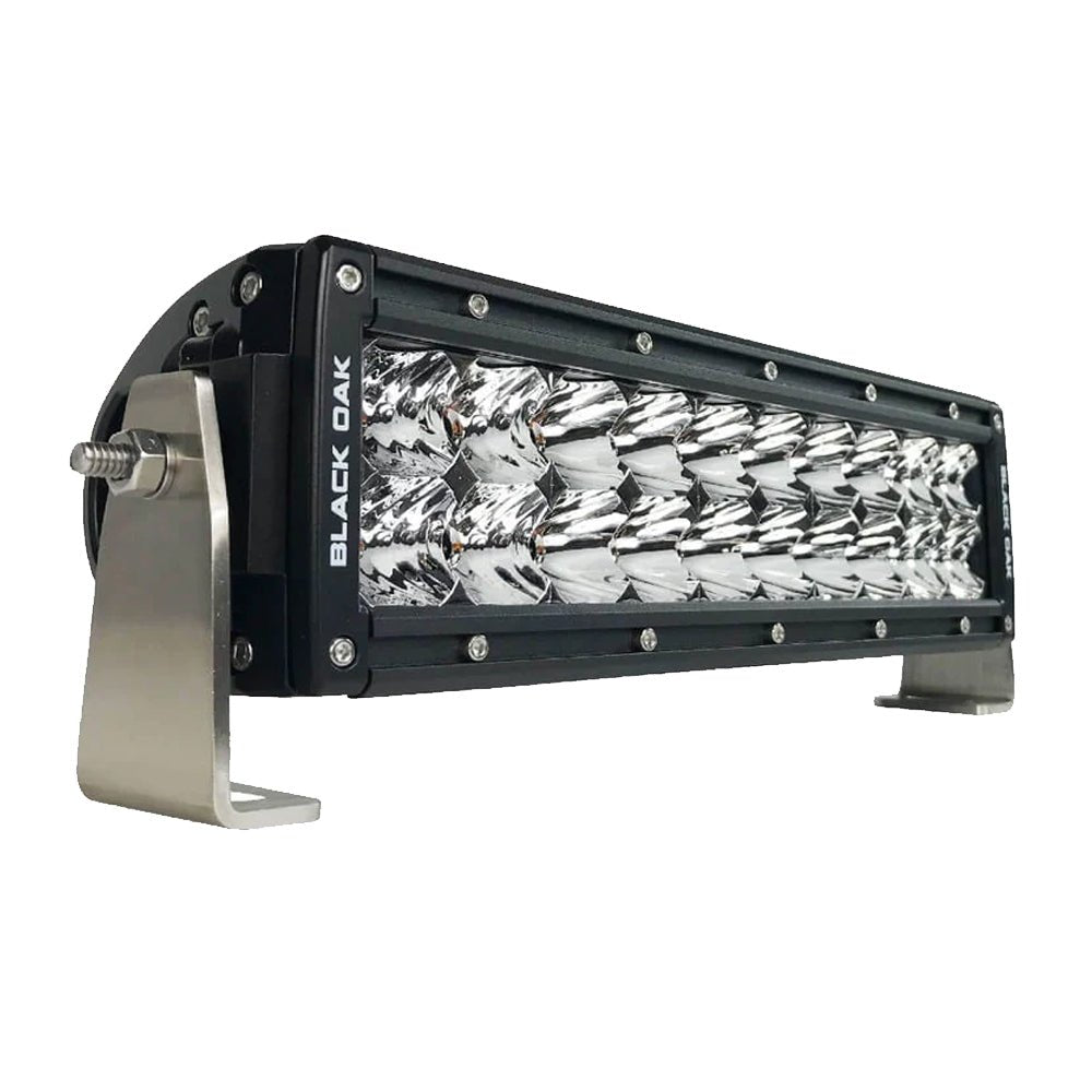 Black Oak Pro Series Double Row Combo 10" Light Bar - Black [10C-D5OS] - Houseboatparts.com