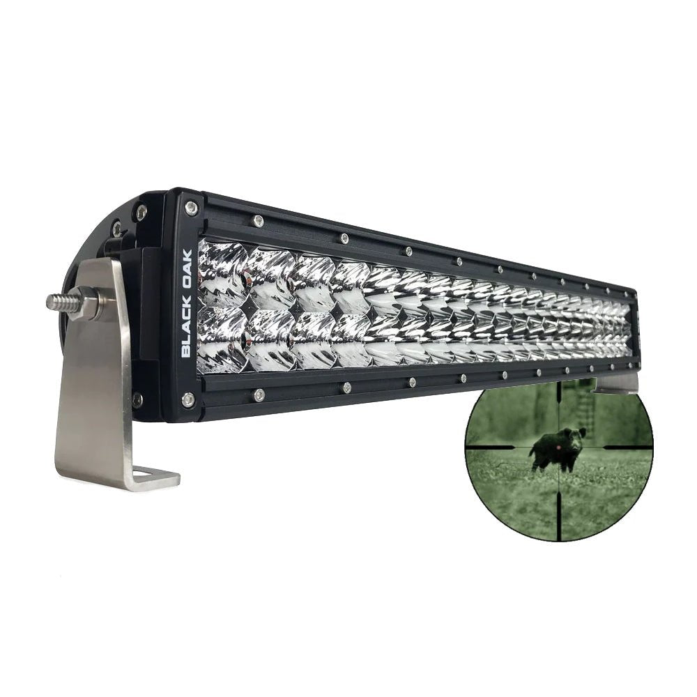 Black Oak Pro Series Infrared 2" 940nm Flood Pod Light - Black [2IR-POD940] - Houseboatparts.com