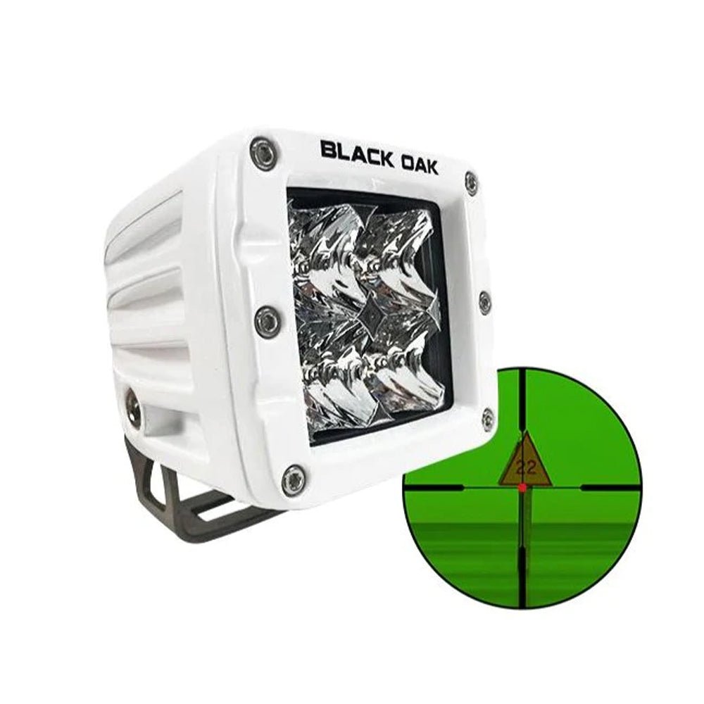 Black Oak Pro Series Infrared 2" 850nm Flood Pod Light - White [2MIR-POD850] - Houseboatparts.com