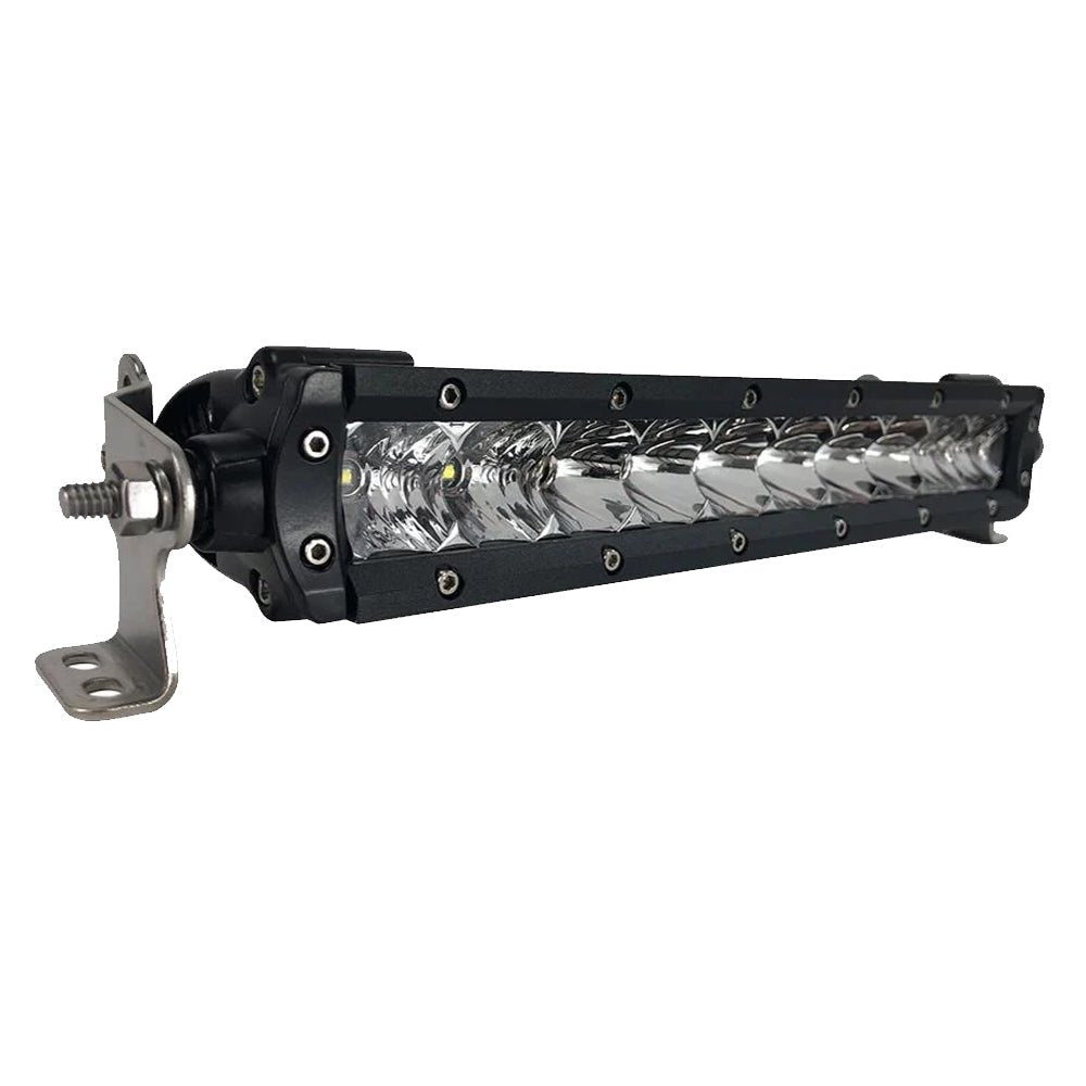 Black Oak Pro Series Single Row Combo 10" Light Bar - Black [10C-S5OS] - Houseboatparts.com