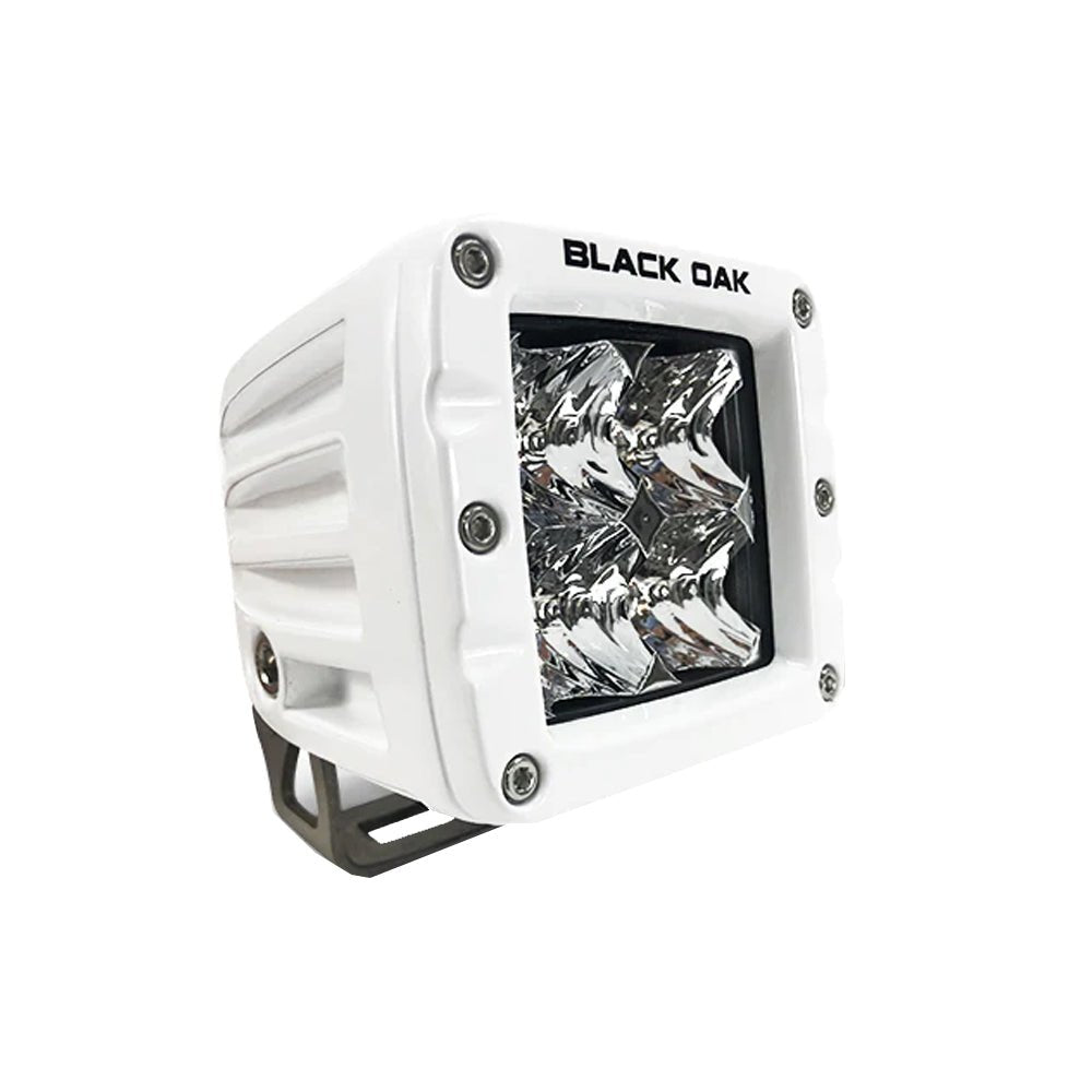 Black Oak Pro Series 2" Flood Pod - White [2FM-POD10CR] - Houseboatparts.com