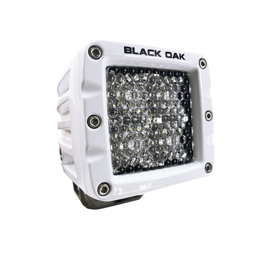 Black Oak Pro Series 2" Diffused Pod - White [2DM-POD10CR] - Houseboatparts.com