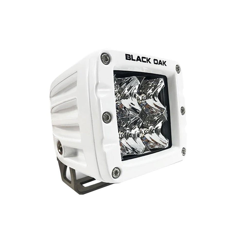 Black Oak Pro Series 2" Spot Pod - White [2SM-POD10CR] - Houseboatparts.com