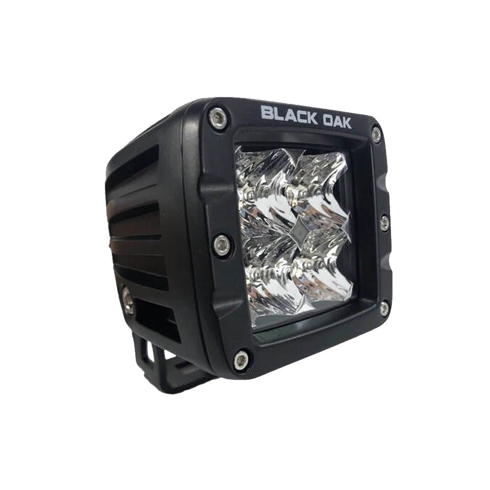 Black Oak Pro Series 2" Flood Pod - Black [2F-POD10CR] - Houseboatparts.com