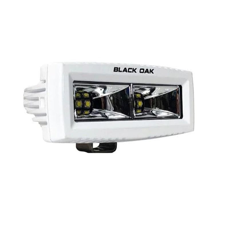 Black Oak Pro Series 4" Spreader Light Scene - White [4MS-S] - Houseboatparts.com