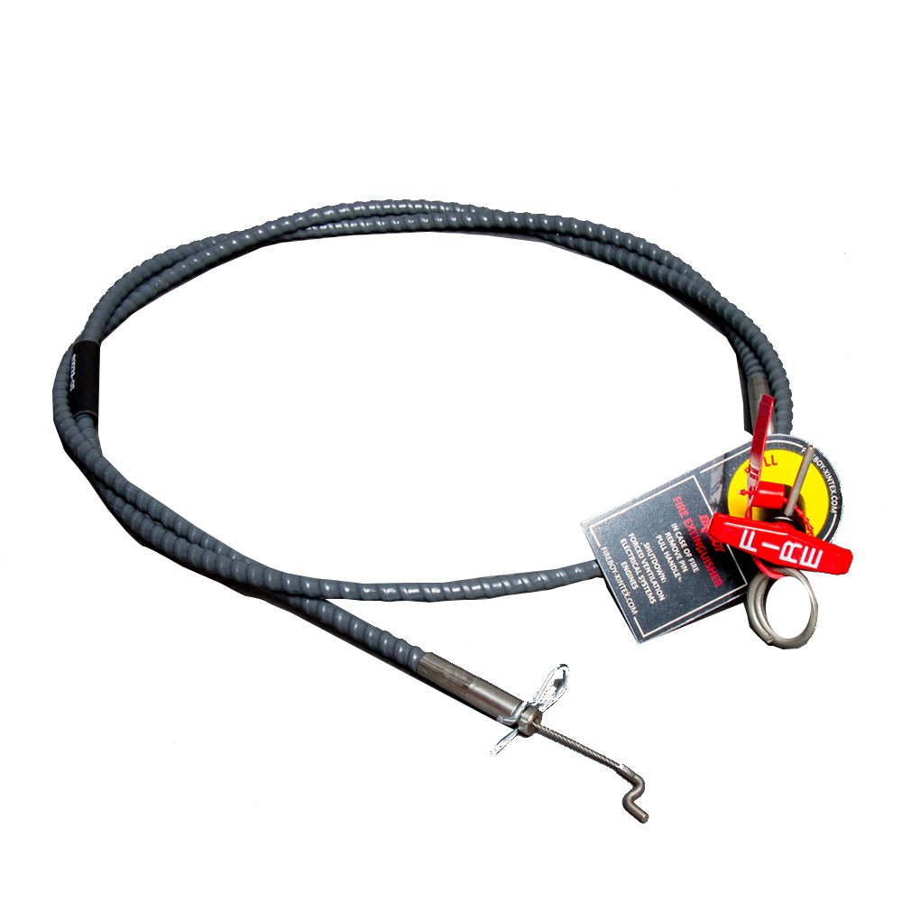 Fireboy-Xintex Manual Discharge Cable Kit - 14 [E-4209-14] - Houseboatparts.com