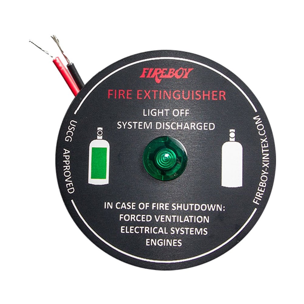 Fireboy-Xintex System Ready Panel Warning Light [90107] - Houseboatparts.com