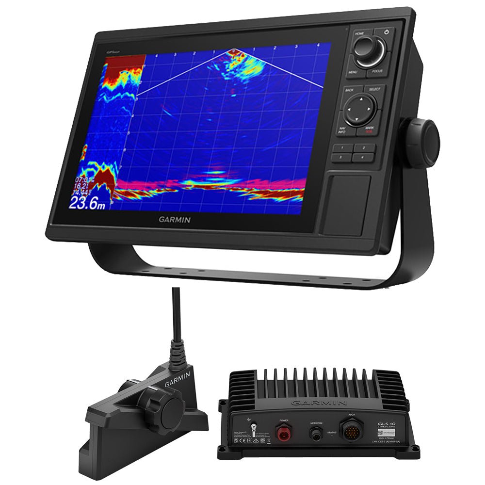 Garmin GPSMAP 1222 LiveScope Plus Bundle w/LVS34 Transducer [010-01741-00/LVS34] - Houseboatparts.com