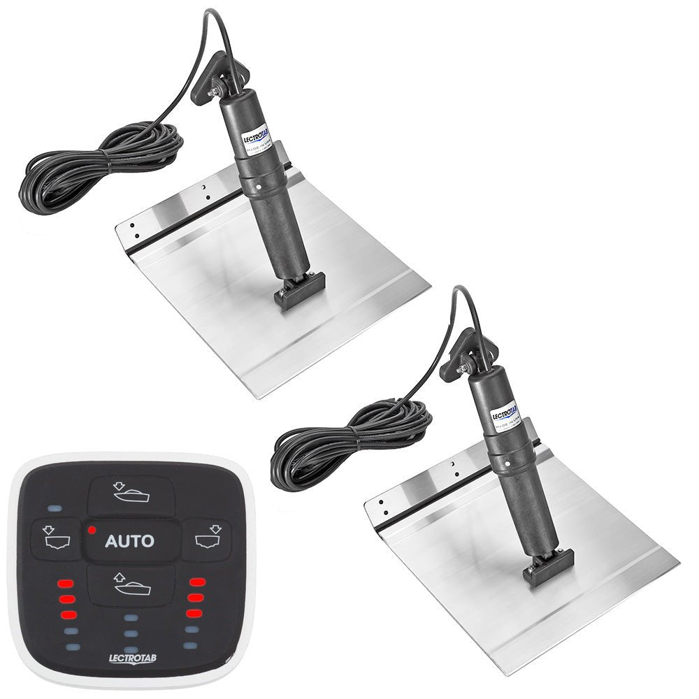 Lectrotab XKA Aluminum Alloy Trim Tab Kit w/ALC-1 Control - 9 x 9 [XKASAL9X9A] - Houseboatparts.com