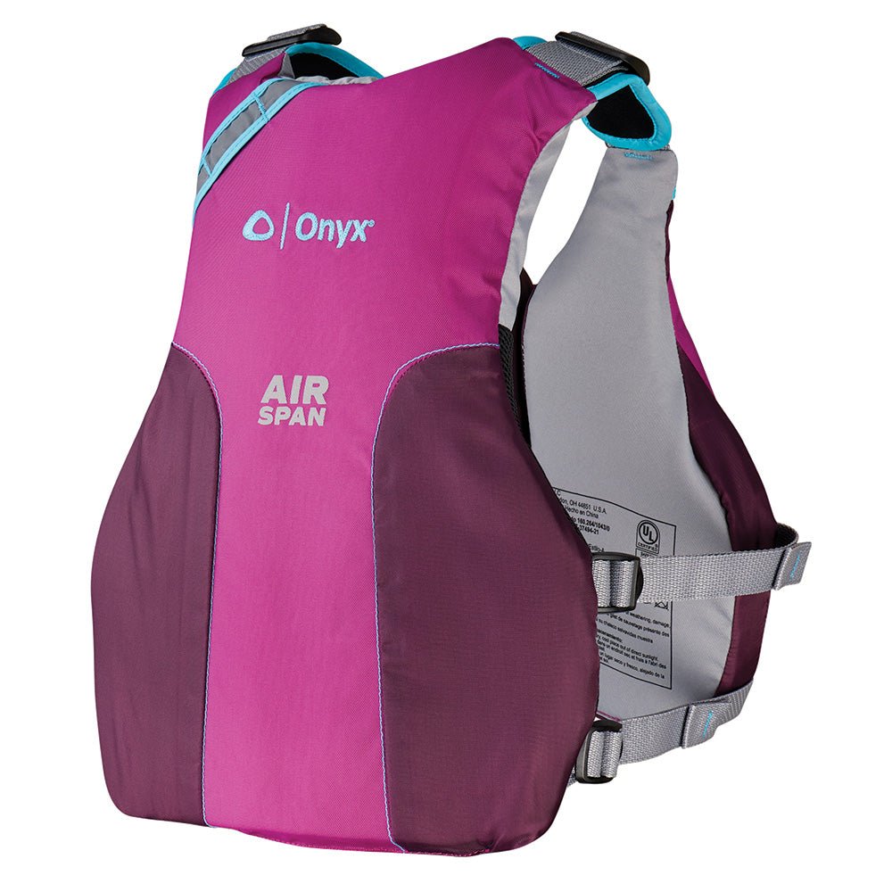 Onyx Airspan Breeze Life Jacket - XS/SM - Purple [123000-600-020-23] - Houseboatparts.com