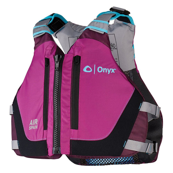 Onyx Airspan Breeze Life Jacket - XS/SM - Purple [123000-600-020-23] - Houseboatparts.com