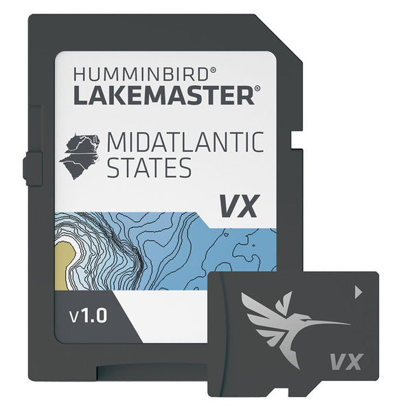 Humminbird LakeMaster VX - Mid-Atlantic States [601004-1] - Houseboatparts.com