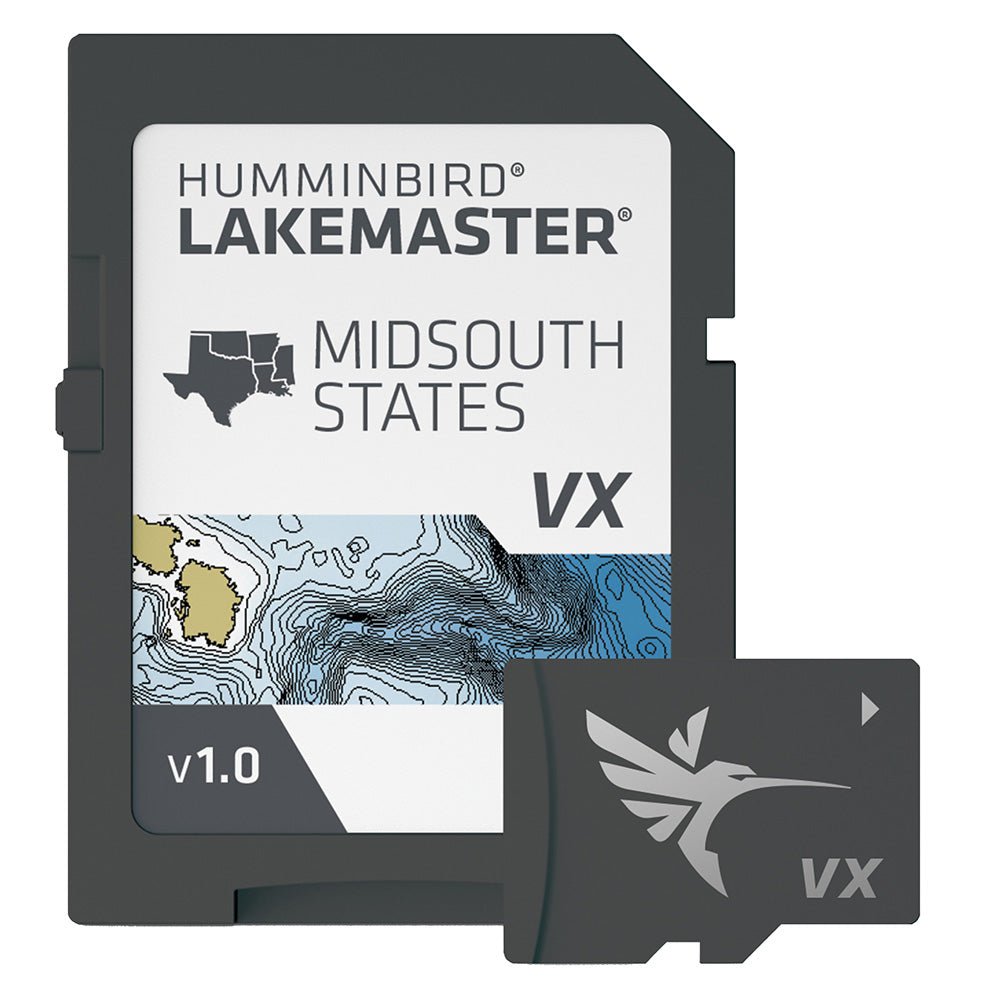 Humminbird LakeMaster VX - Mid-South States [601005-1] - Houseboatparts.com