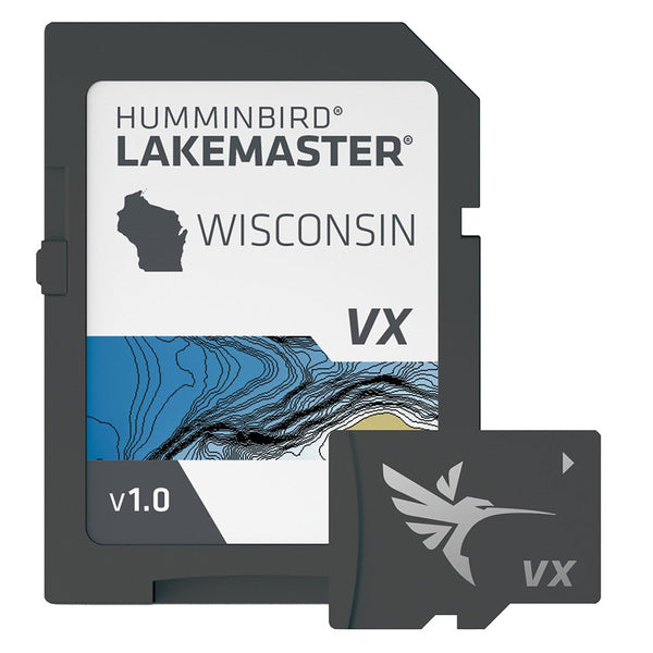 Humminbird LakeMaster VX - Wisconsin [601010-1] - Houseboatparts.com