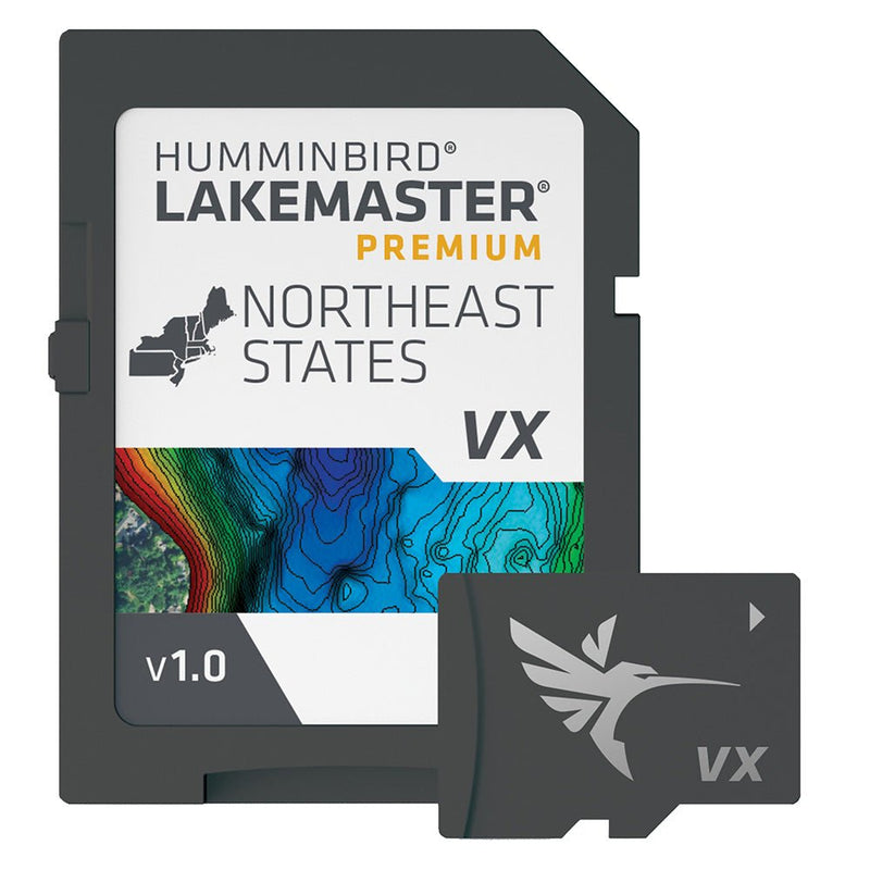 Humminbird LakeMaster VX Premium - Northeast [602007-1] - Houseboatparts.com
