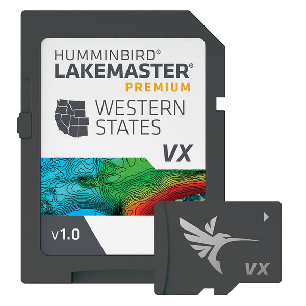 Humminbird LakeMaster VX Premium - Western States [602009-1] - Houseboatparts.com