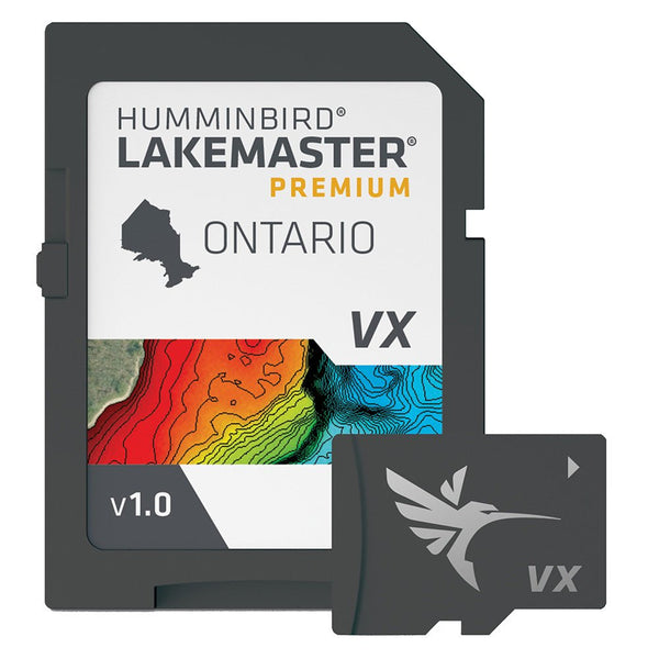 Humminbird LakeMaster VX Premium - Ontario [602020-1] - Houseboatparts.com