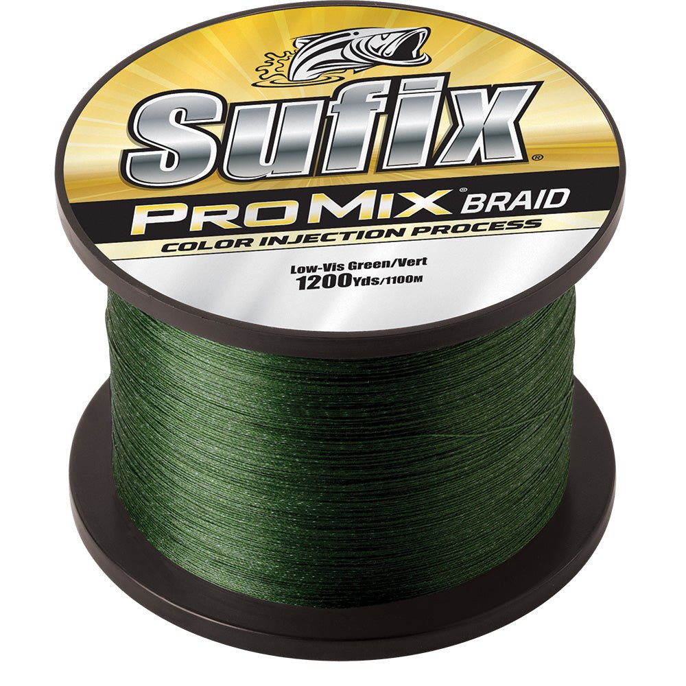 Sufix ProMix Braid - 40lb - Low-Vis Green - 1200 yds [630-340G] - Houseboatparts.com