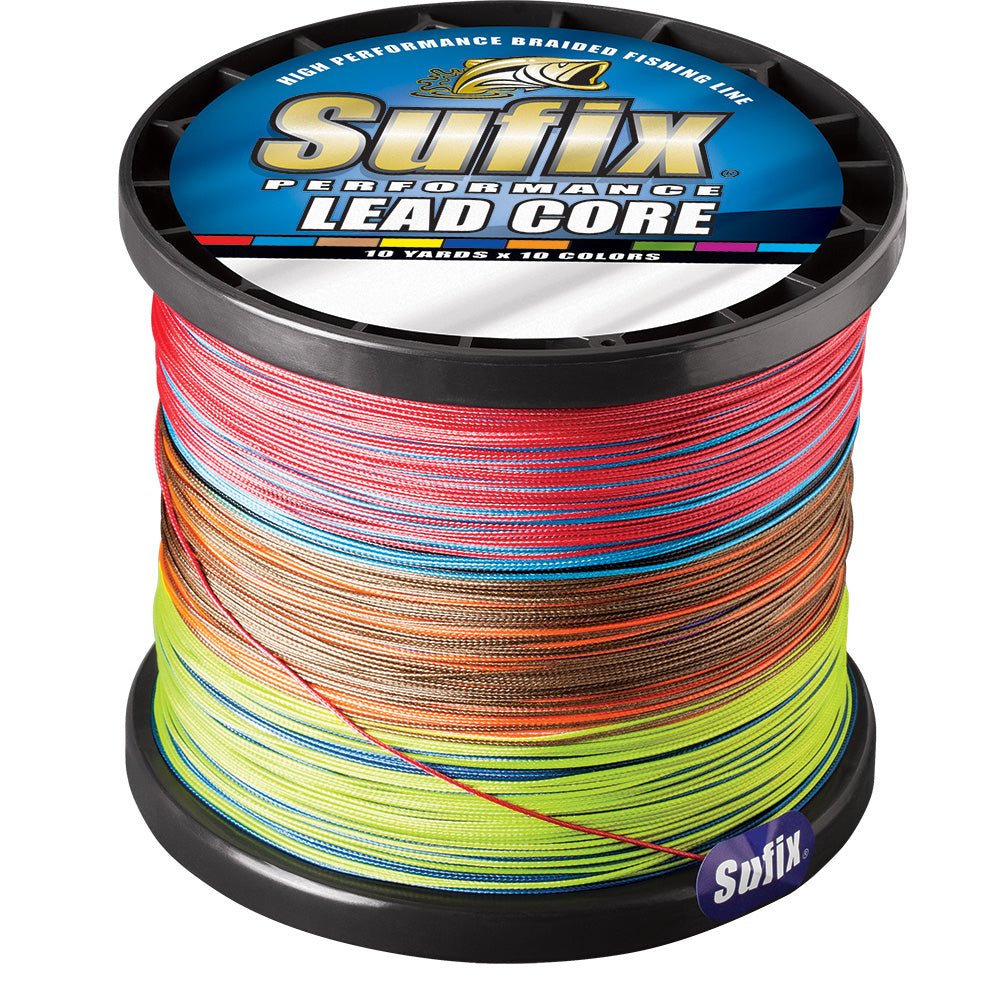 Sufix Performance Lead Core - 12lb - 10-Color Metered - 600 yds [668-312MC] - Houseboatparts.com