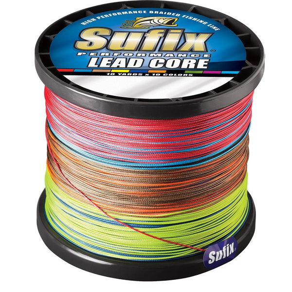Sufix Performance Lead Core - 36lb - 10-Color Metered - 600 yds [668-336MC] - Houseboatparts.com