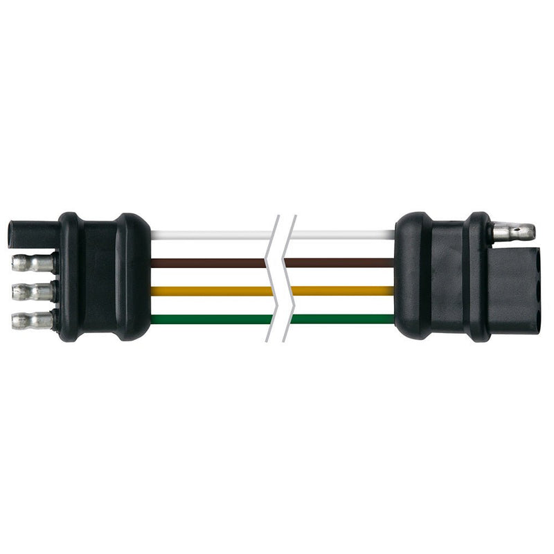 Ancor Trailer Connector-Flat 4-Wire - 12" Loop [249101] - Houseboatparts.com