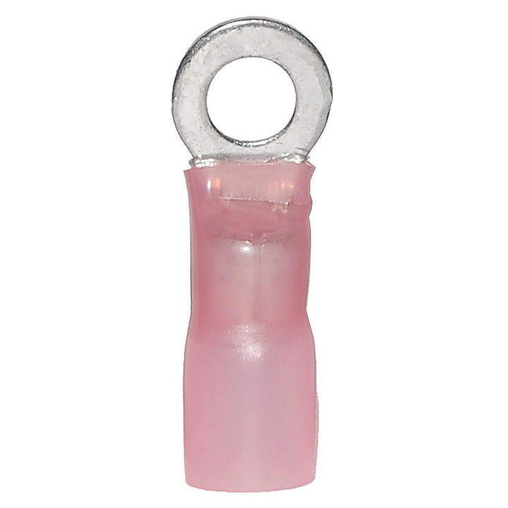 Ancor Heat Shrink Ring Terminal - #8 1/4" *25 - Pack [321425] - Houseboatparts.com