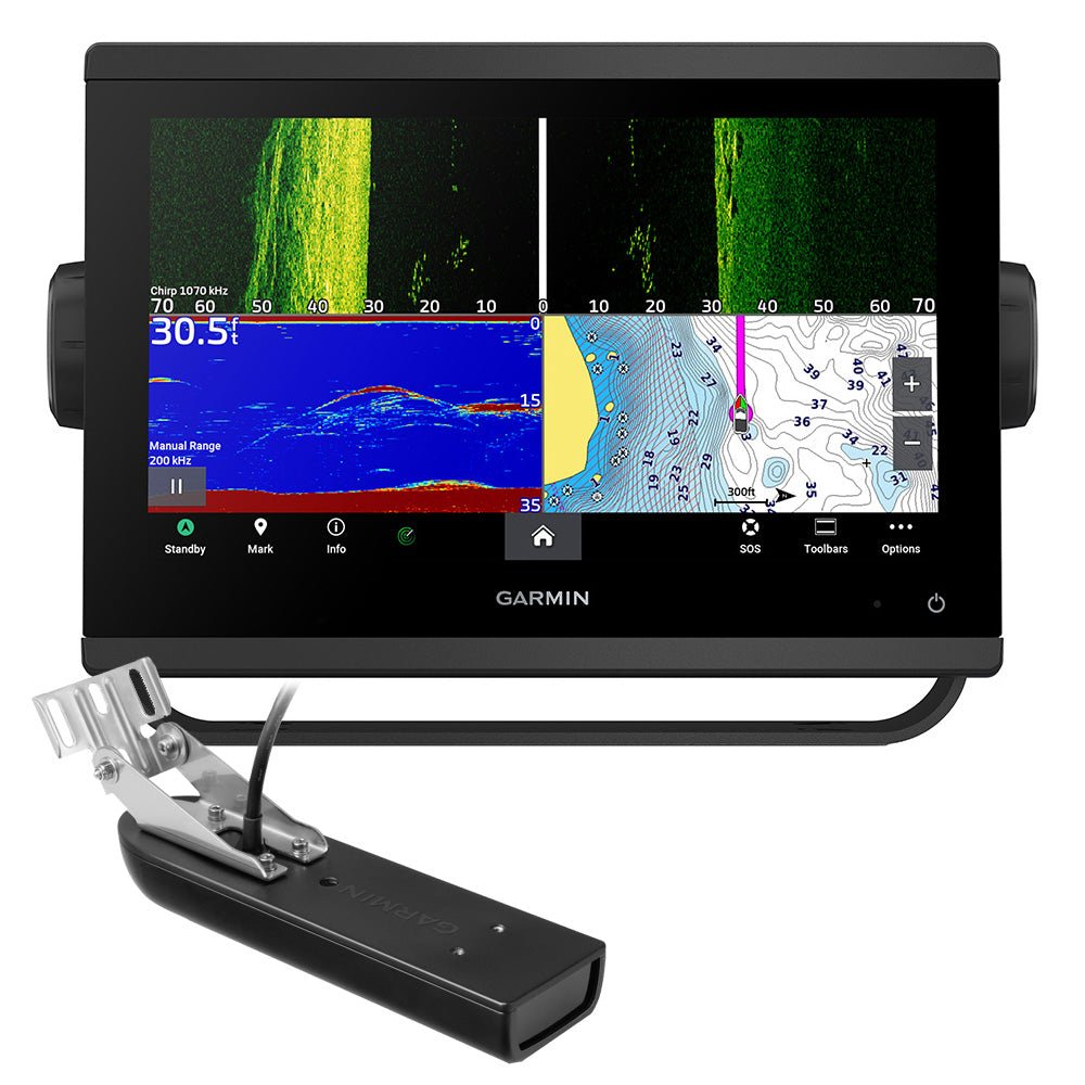 Garmin GPSMAP 943xsv Combo GPS/Fishfinder GN+ w/GT23-TM [010-02366-61/GT23M] - Houseboatparts.com