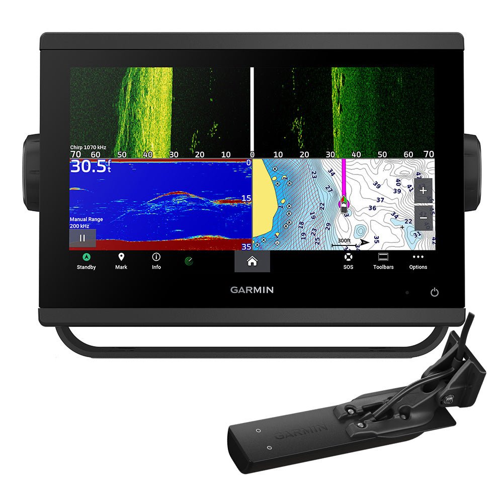 Garmin GPSMAP 943xsv Combo GPS Fishfinder GN+ w/GT56-TM [010-02366-61/GT56] - Houseboatparts.com