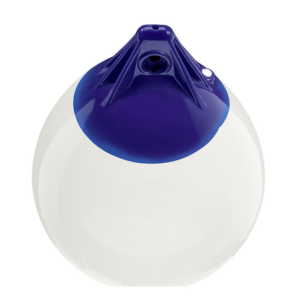 Polyform A-Series A-0 Buoy 8" Diameter - White [A-0-WHITE] - Houseboatparts.com