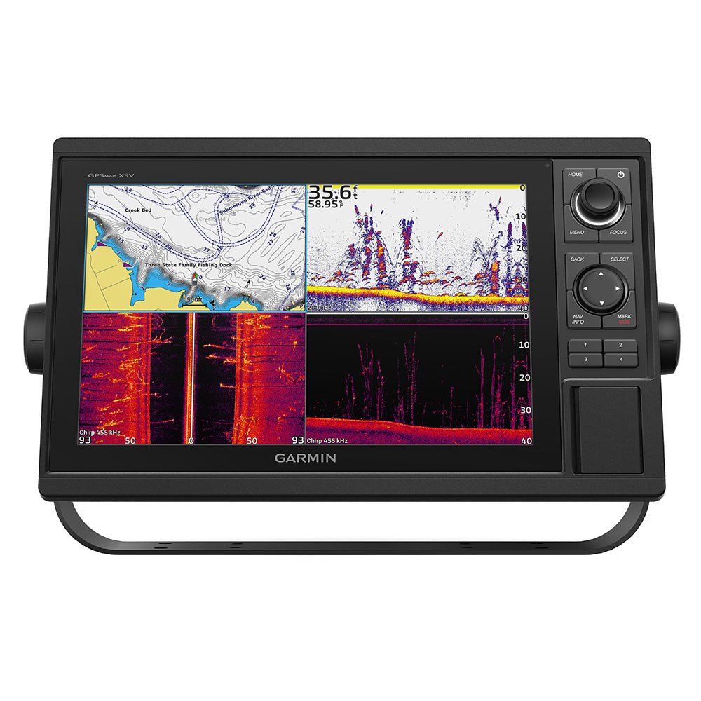 Garmin GPSMAP 1242xsv Combo GPS/Fishfinder GN+ w/GT52-TM [010-01741-60] - Houseboatparts.com