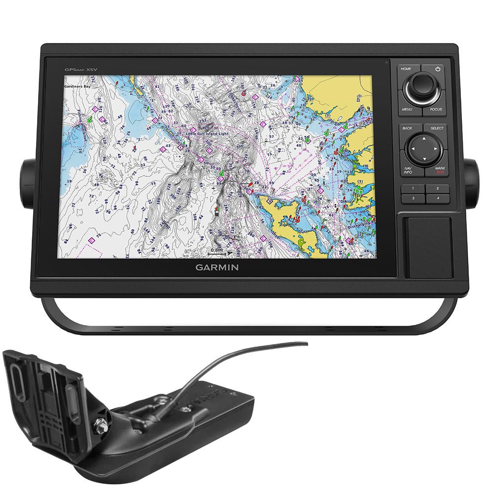 Garmin GPSMAP 1242xsv Combo GPS/Fishfinder GN+ w/GT52-TM [010-01741-60] - Houseboatparts.com