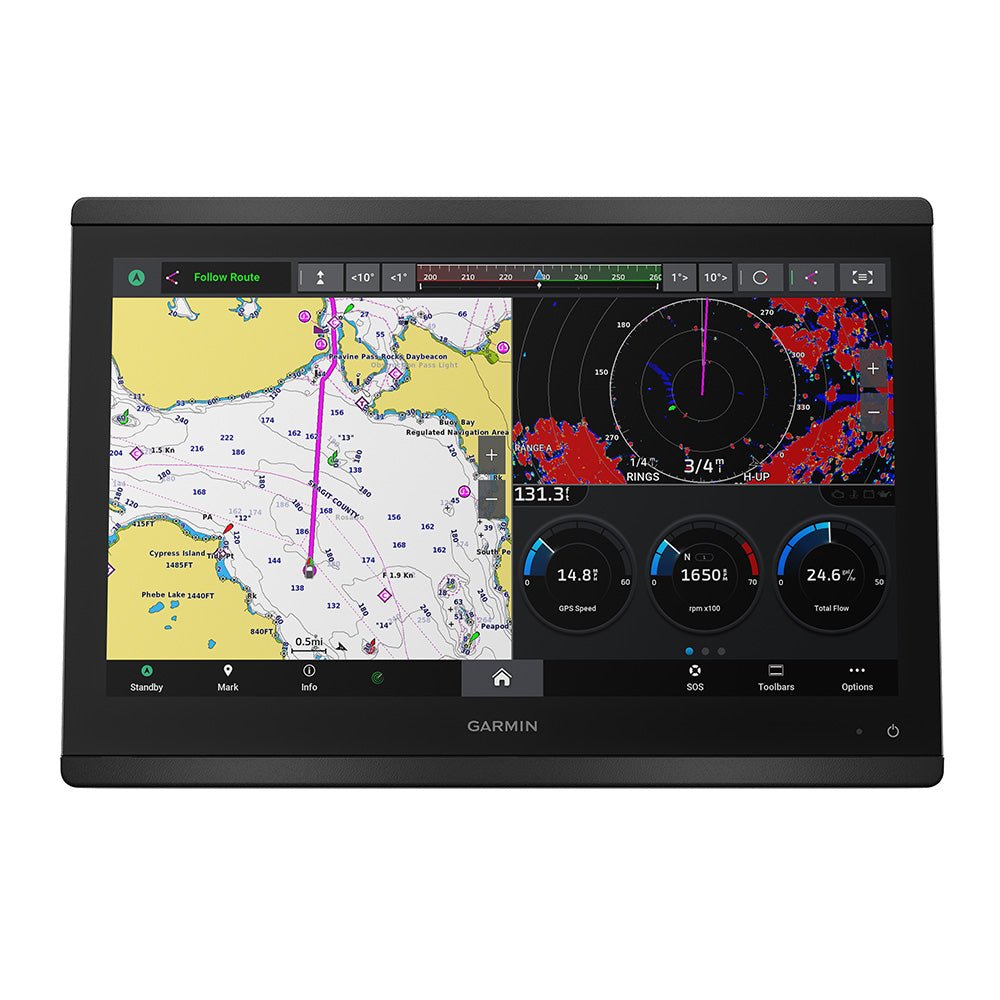 Garmin GPSMAP 8616 Chartplotter GN+ [010-02093-50] - Houseboatparts.com