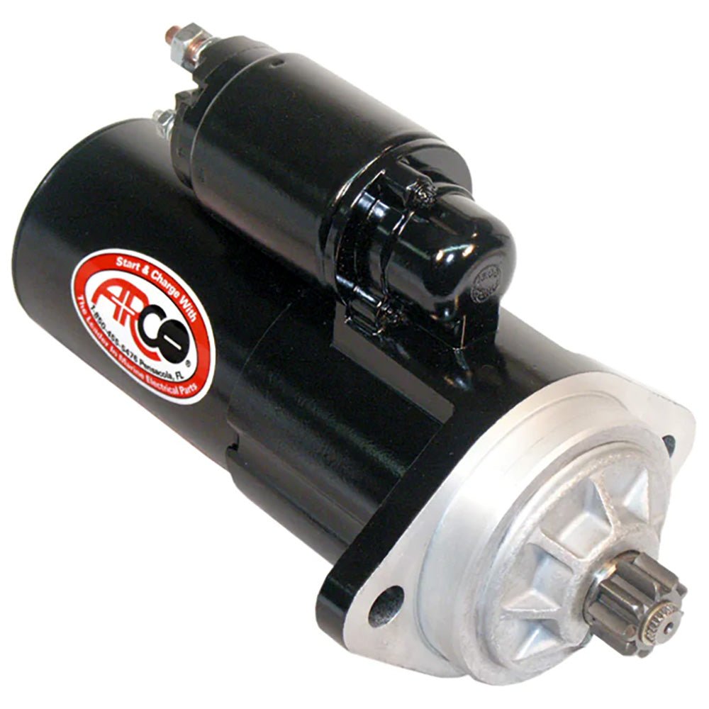 ARCO Marine Top Mount Inboard Starter w/Gear Reduction & Counter Clockwise Rotation [30459] - Houseboatparts.com