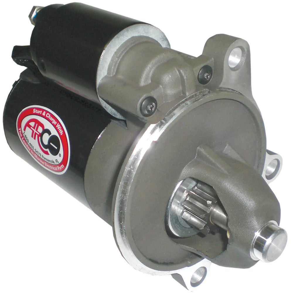 ARCO Marine High-Performance Inboard Starter w/Gear Reduction Permanent Magnet - Clockwise Rotation (2.3 Fords) [70216] - Houseboatparts.com