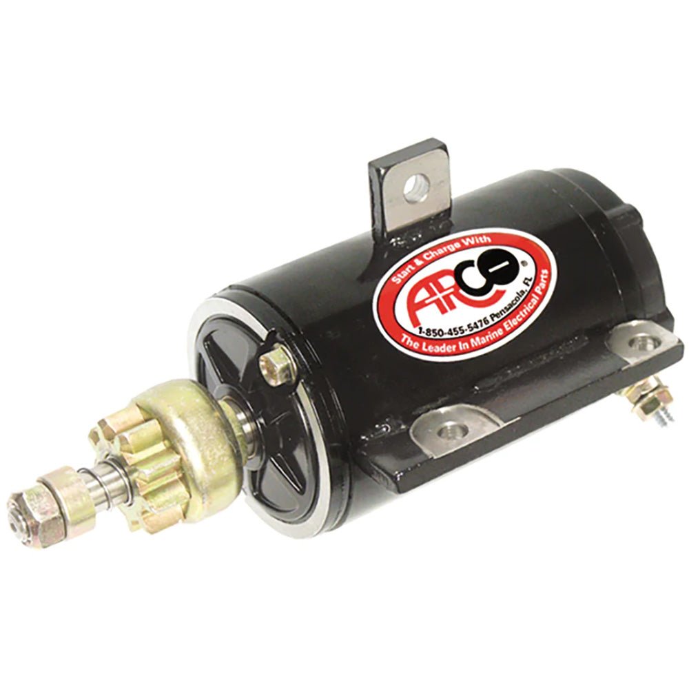 ARCO Marine Johnson/Evinrude Outboard Starter - 9 Tooth (Early Model) [5370] - Houseboatparts.com