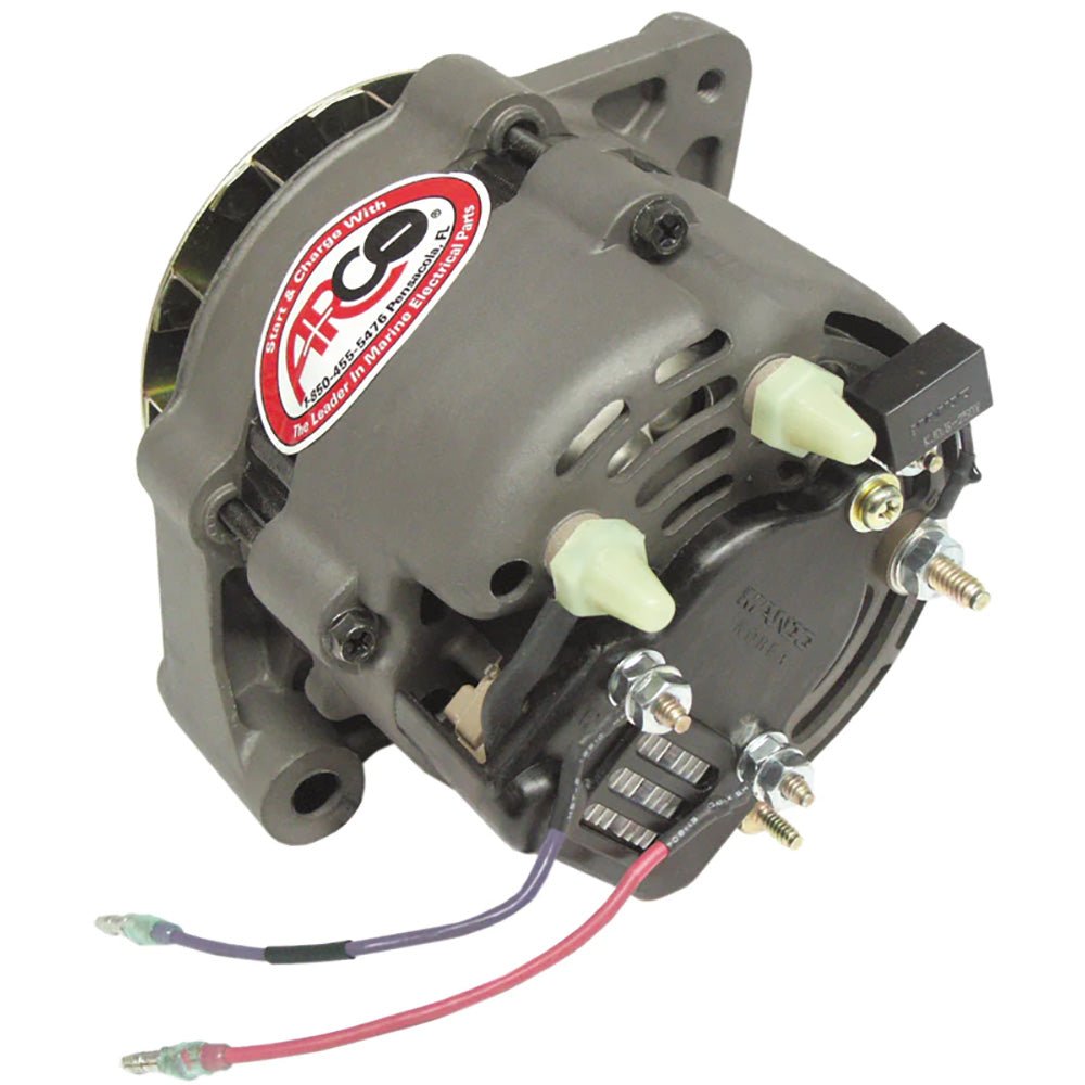 ARCO Marine Premium Replacement Alternator w/Multi-Groove Pulley - 12V 55A [60055] - Houseboatparts.com