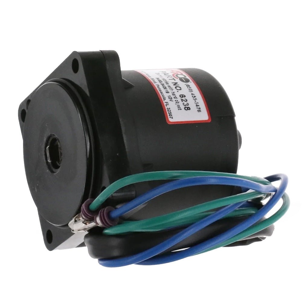 ARCO Marine Replacement Outboard Tilt Trim Motor - Johnson/Evinrude, 2-Wire, 4 Bolt, EFI [6238] - Houseboatparts.com