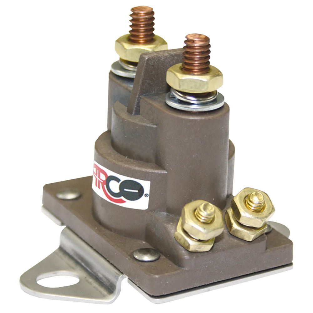 ARCO Marine Heavy Duty Current Model Mercruiser Solenoid w/Raised Isolated Base [SW058HD] - Houseboatparts.com