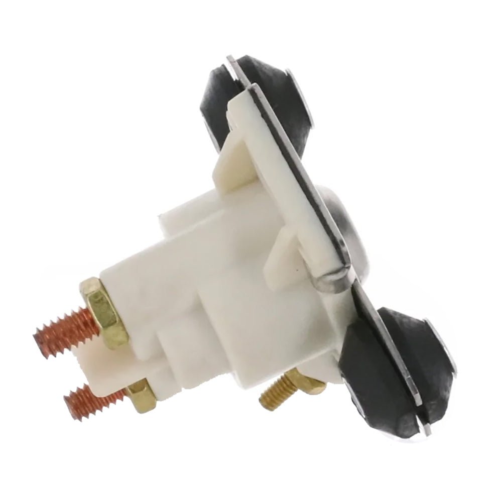 ARCO Marine Outboard Solenoid w/Flat Isolated Base White Housing [SW097] - Houseboatparts.com