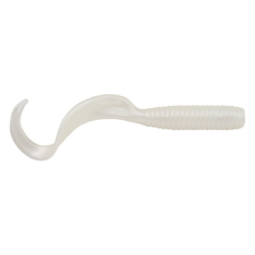 Berkley Gulp! Saltwater Grub - 4" - Pearl White [1519805] - Houseboatparts.com