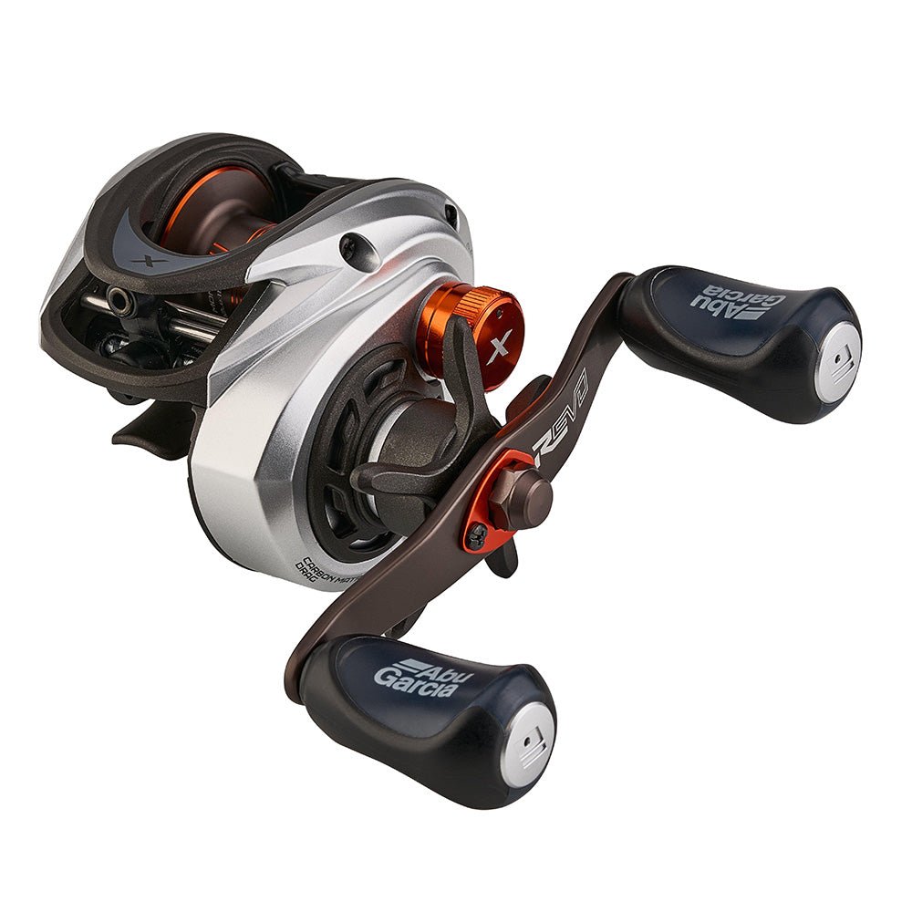 Abu Garcia Revo X Low Profile Left Hand Reel - REVO5 X LP-L [1565047] - Houseboatparts.com