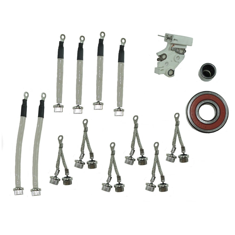 Balmar Offshore Repair Kit 95 Series 12/24V Includes Bearings, Brushes, Positive/Negative Diode [7095] - Houseboatparts.com