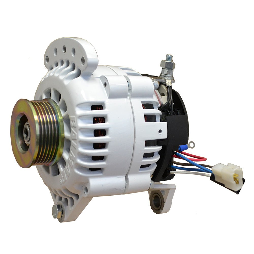 Balmar Alternator 150 AMP 12V 4" Dual Foot Saddle K6 Pulley w/Isolated Ground [604-150-K6] - Houseboatparts.com