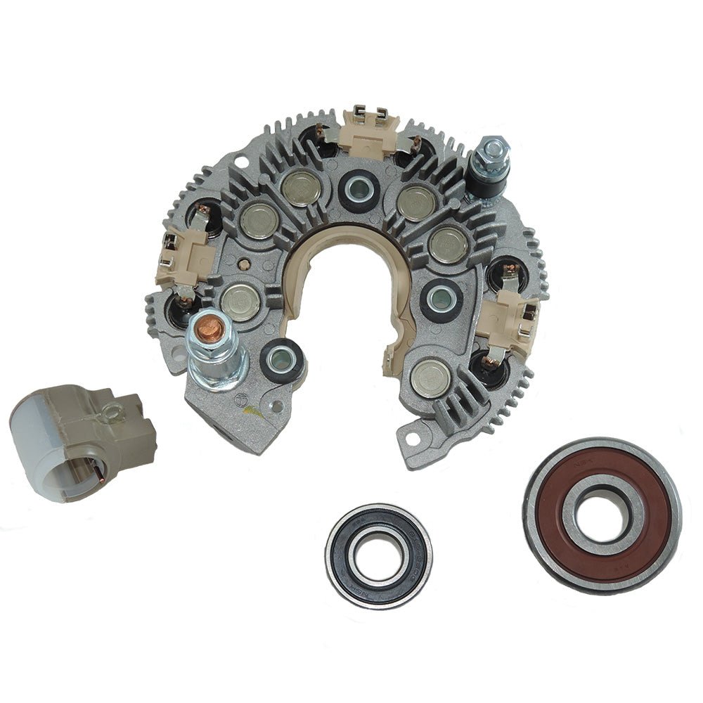 Balmar Offshore Repair Kit AT Series 200AMP 12V Includes Bearings, Brushes, Rectifier [70-AT-200] - Houseboatparts.com