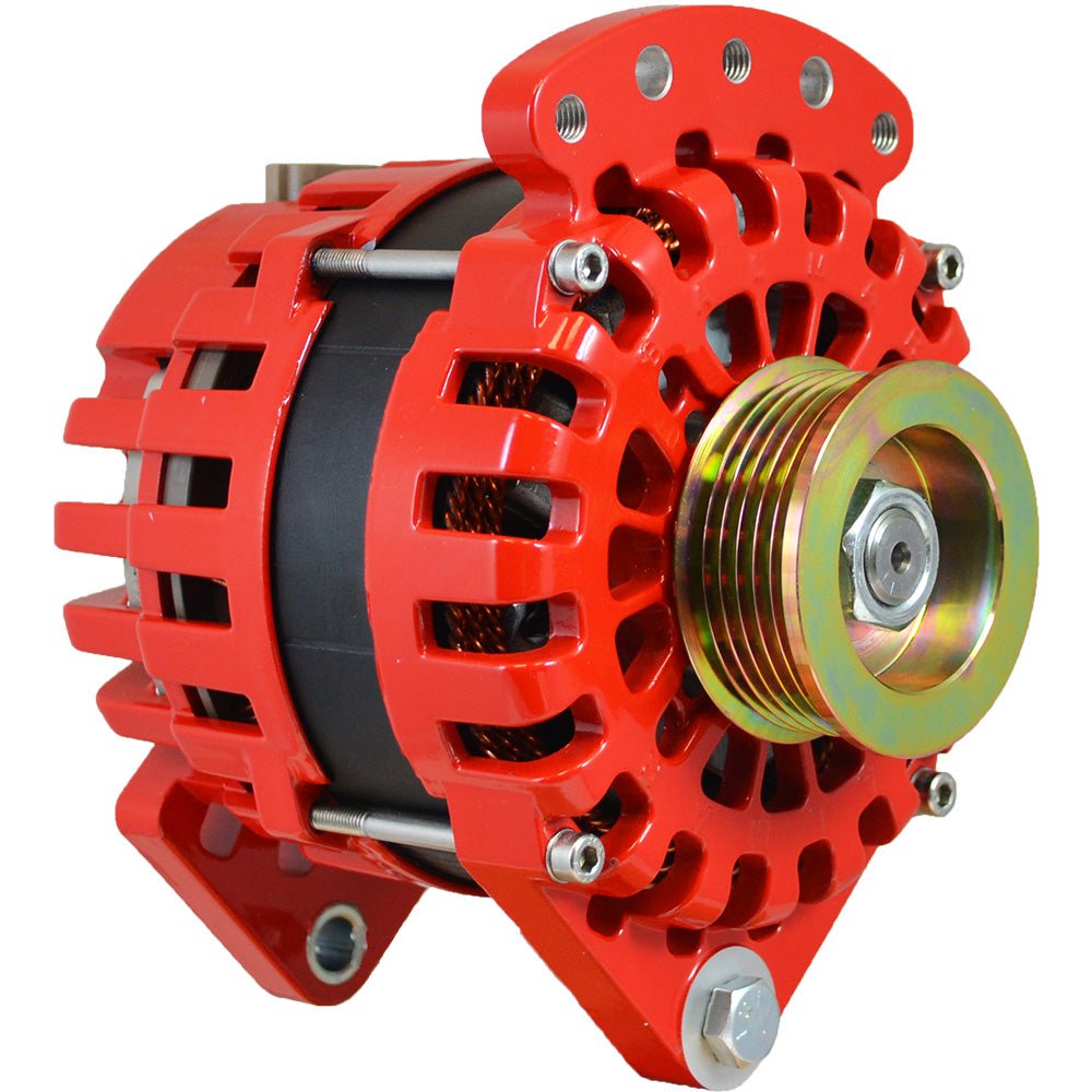 Balmar Alternator 170 AMP 12V 3.15" Dual Foot Saddle K6 Pulley [XT-CR-170-K6] - Houseboatparts.com