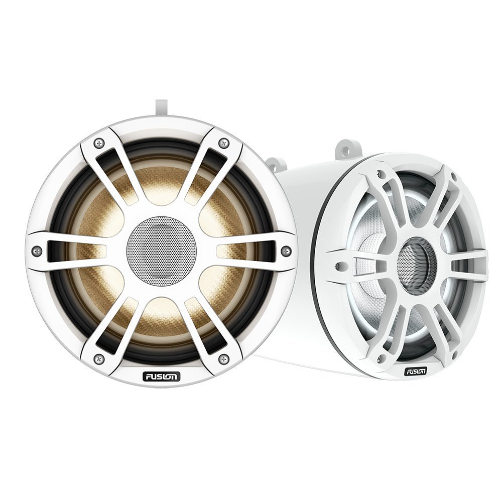 Fusion Signature Series 3i Marine Wake Tower Speakers - 8.8" - White [010-02773-50] - Houseboatparts.com